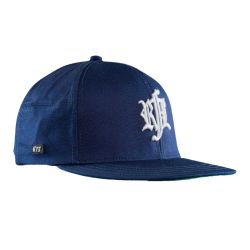 Casquette snapback visière plate et logo brodé Compton