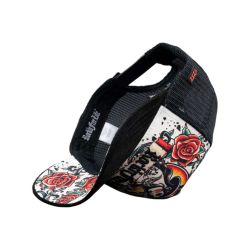 Casquette trucker avec filet bi-matière Tatoo