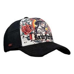 Casquette trucker avec filet bi-matière Tatoo
