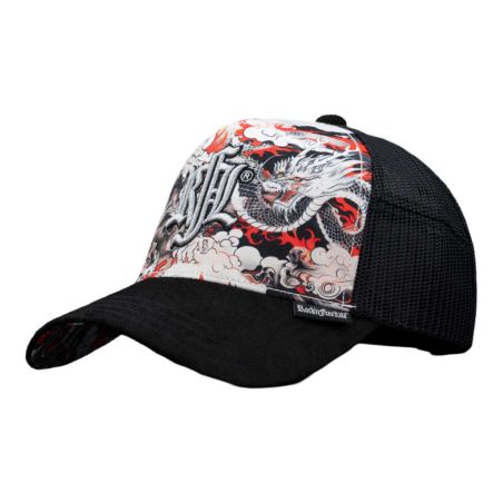 Casquette trucker avec filet bi-matière Dragon