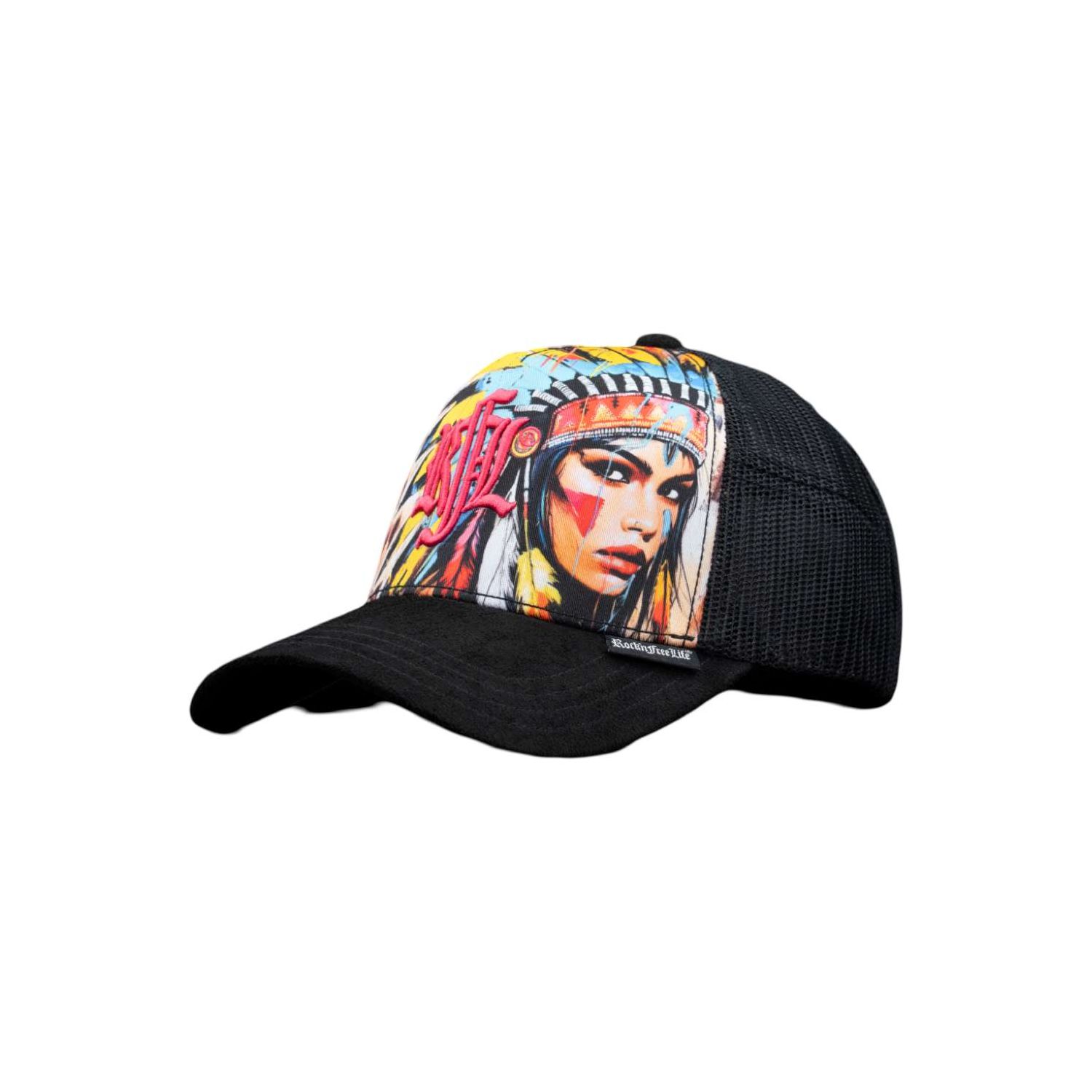 Casquette trucker avec filet bi-matière Apach