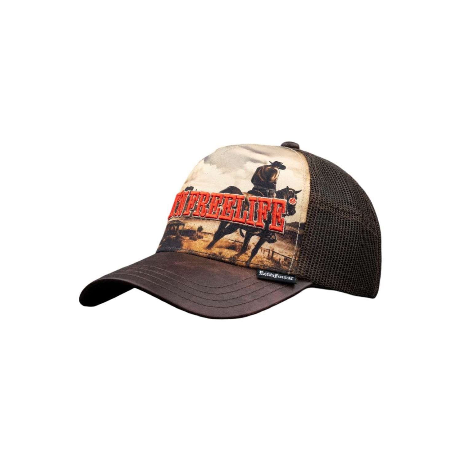 Casquette trucker avec filet bi-matière Rodeo