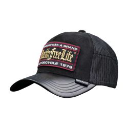 Casquette trucker avec filet bi-matière Rock