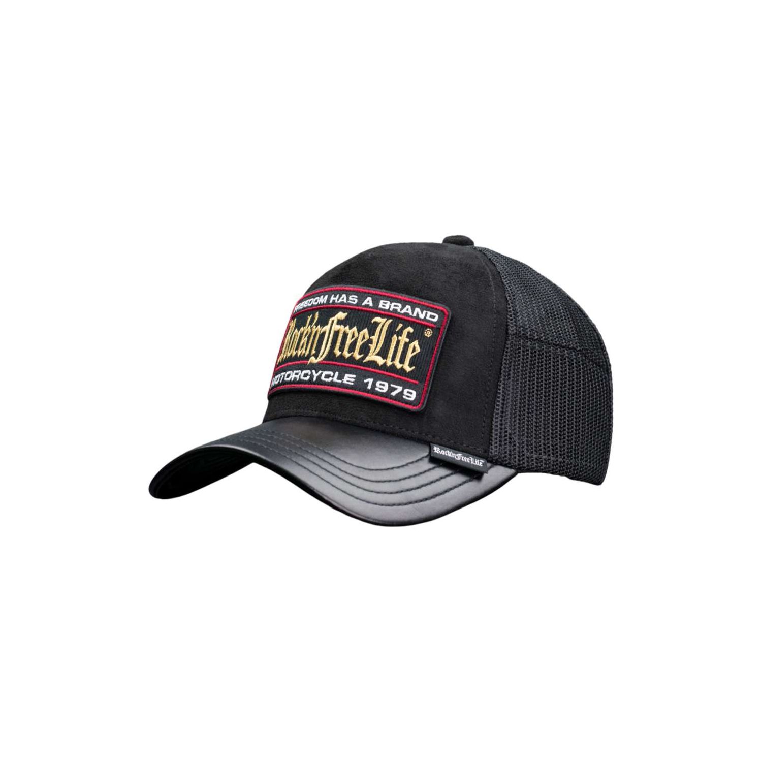 Casquette trucker avec filet bi-matière Rock