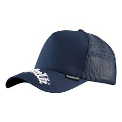 Casquette trucker avec filet visière brodée Simple Man