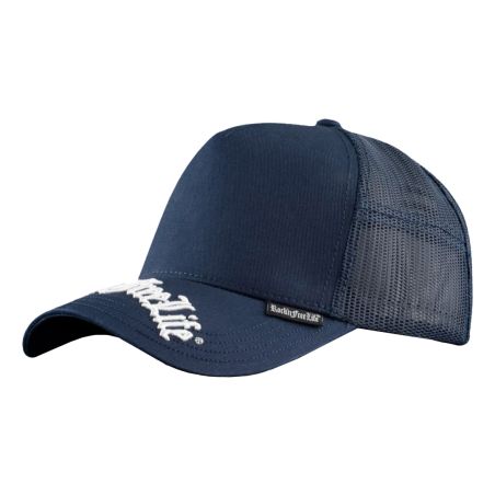 Casquette trucker avec filet visière brodée Simple Man
