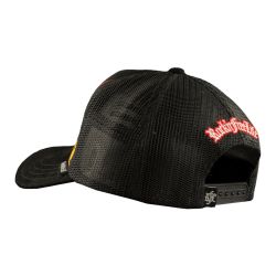 Casquette trucker avec filet bi-matière Burning