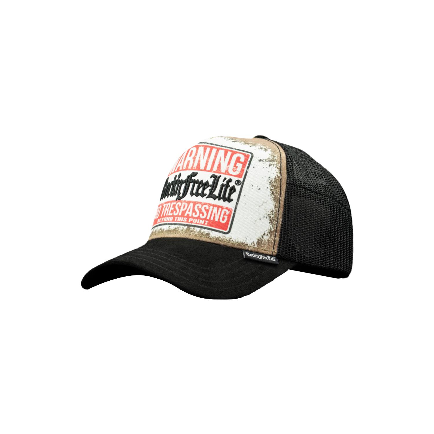 Casquette trucker avec filet bi-matière Warning Zone