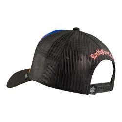 Casquette enfant trucker avec filet visière suédine Miami