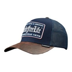 casquette trucker avec filet visière simili Bike