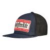 Casquette enfant avec filet visière plate usée Alone Snapback Small