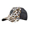 Casquette trucker fourrure avec filet et logo brodé Animals