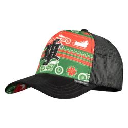 Casquette trucker avec filet bi-matière Christmas