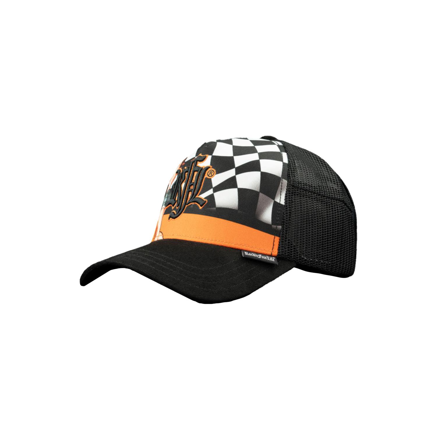 Casquette trucker avec filet bi-matière Vintage Racing