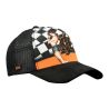 Casquette trucker avec filet bi-matière Vintage Racing