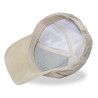 Casquette baseball adulte imitation fourrure visière corduroy Pile