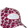 Casquette baseball avec filet enfant imitation fourrure Pink Savage