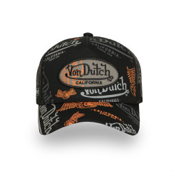 Casquette trucker avec filet enfant Cafe