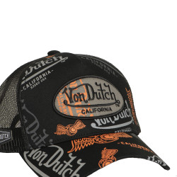 Casquette trucker avec filet enfant Cafe