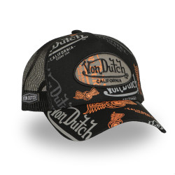 Casquette trucker avec filet enfant Cafe