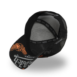 Casquette trucker avec filet enfant Cafe