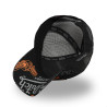 Casquette trucker avec filet enfant Cafe