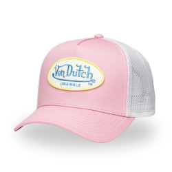Casquette trucker avec filet enfant Origi Pink