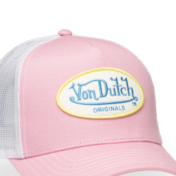 Casquette trucker avec filet enfant Origi Pink