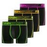 Lot de 4 boxers homme Dynamic Soft Touch avec surpiqûres Mark