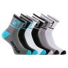 Lot de 6 Paires de Chaussettes Socquettes homme assorties