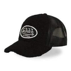 Casquette baseball avec filet adulte en sherpa