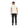 T-shirt homme col rond en coton organic stretch et bord côte Blast