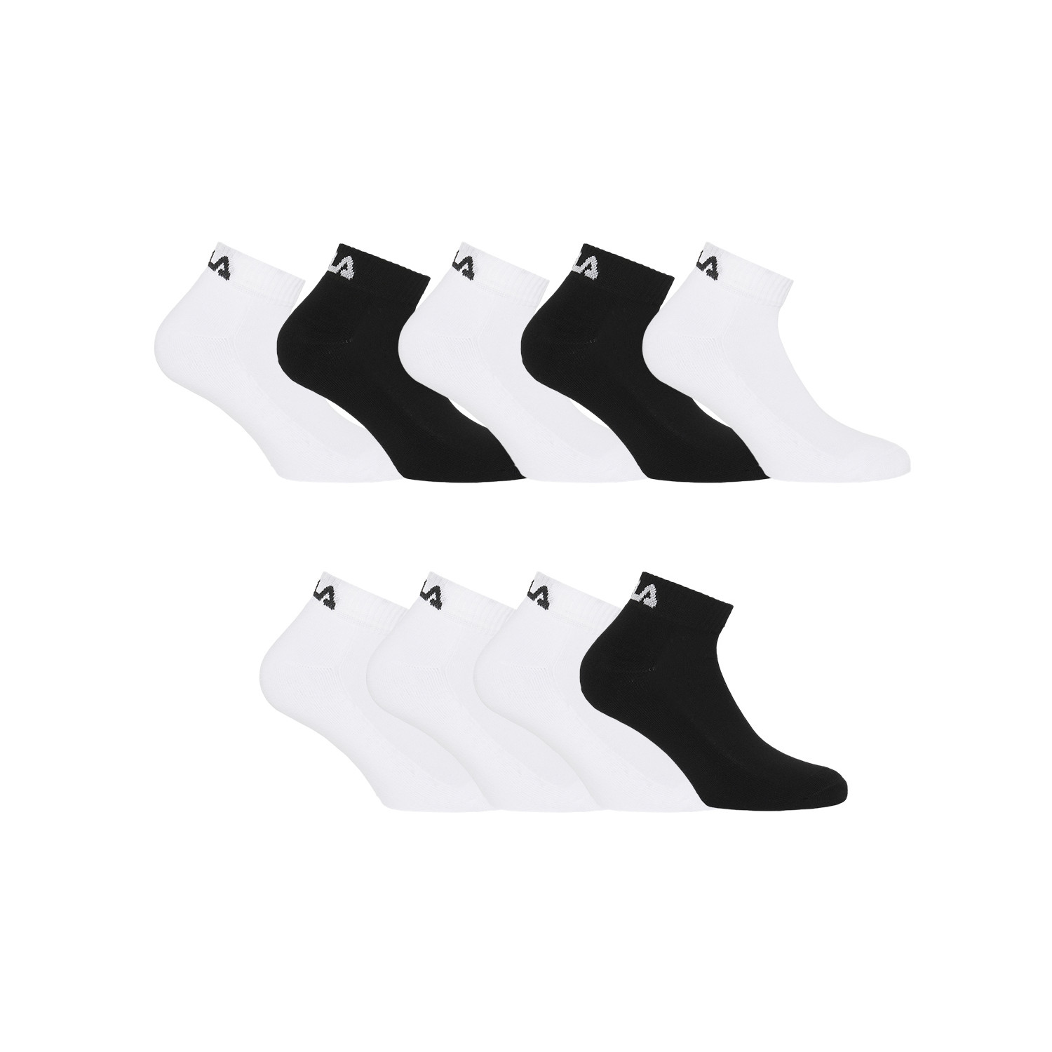 Lot de 9 paires de chaussettes quarter homme Classic