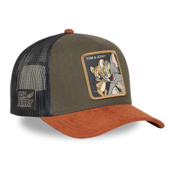 Casquette trucker prenium semi curved Tom and Jerry
