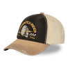 Casquette trucker avec filet adulte effet usé et broderie Xavier
