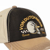 Casquette trucker avec filet adulte effet usé et broderie Xavier