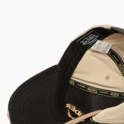Casquette trucker avec filet adulte effet usé et broderie Xavier