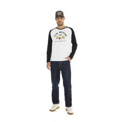 T-shirt homme manches longues Raglan Alive