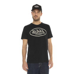 T-shirt homme  col rond en jersey avec print devant Brad