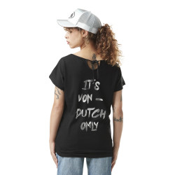 T-shirt femme loose print dos Only