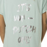 T-shirt femme loose print dos Only