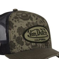Casquette trucker avec filet Print Skull