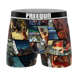 Lot de 3 boxers homme Garantie 2 ans This is America