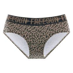Lot de 4 culottes femme Leopard