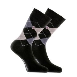 Lot de 6 paires de chaussettes de ville Serge Blanco Losange