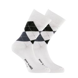 Lot de 6 paires de chaussettes de ville Serge Blanco Losange