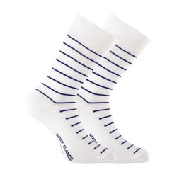 Lot de 6 paires de chaussettes de ville Serge Blanco Marin