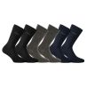 Lot de 6 Paires de Chaussettes de ville homme en bambou FU5511