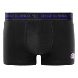Lot de 4 boxers homme en coton Class uni ceinture colorée