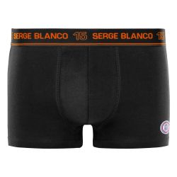 Lot de 4 boxers homme en coton Class uni ceinture colorée
